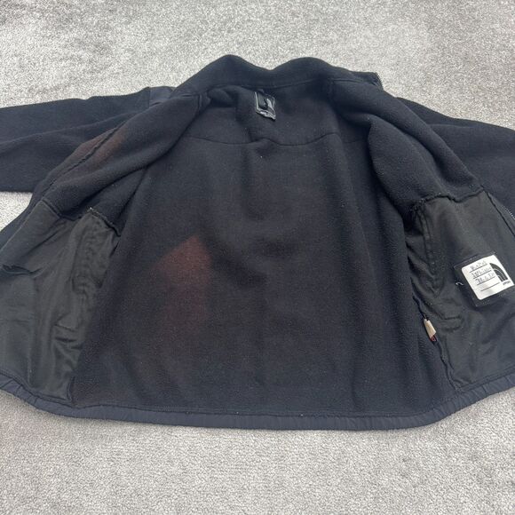 The North Face Y2K Denali Polartec Jacket Kid Boys XL Black Gray Fleece Outdoor - Picture 3 of 14